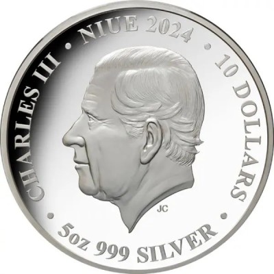 Creatures from the Deep - 5 Oz - Silver Collector Coin