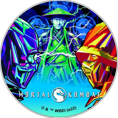 Mortal Combat - 2 Oz - hõbedast kollektsioonimünt
