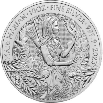 Müüdid ja legendid - Maid Marianne - 10 oz - hõbedast investeerimismünt