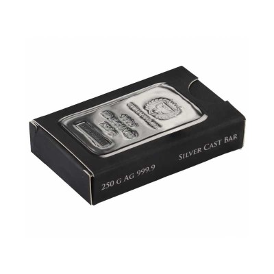 Germania Mint - 250g - hõbeda investeerimisplokid