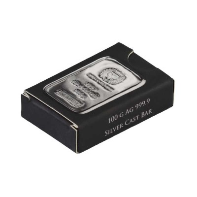 Germania Mint - 100g - hõbeda investeerimisplokid