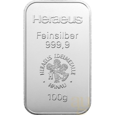 Argor-Heraeus 100 g - hõbedast investeerimisplokid