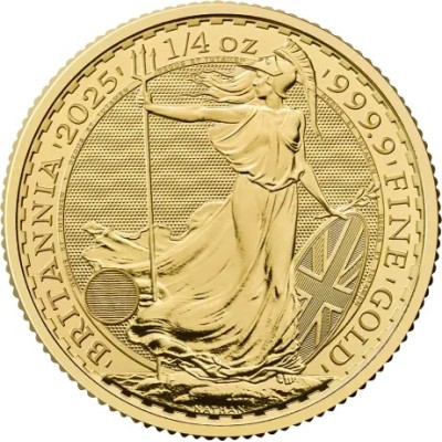 Britannia (2025) - 1/4 Oz - kuldmünt