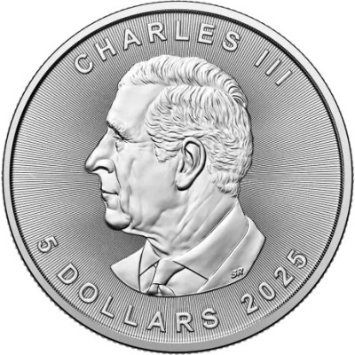 Maple Leaf (2025) - 1 Oz - Hõbedast investeerimismünt (2025)