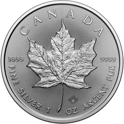 Maple Leaf (2025) - 1 Oz - Hõbedast investeerimismünt (2025)