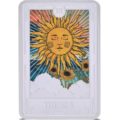 Tarot XIX: Päike - 1 Oz - hõbedast kollektsioonimünt