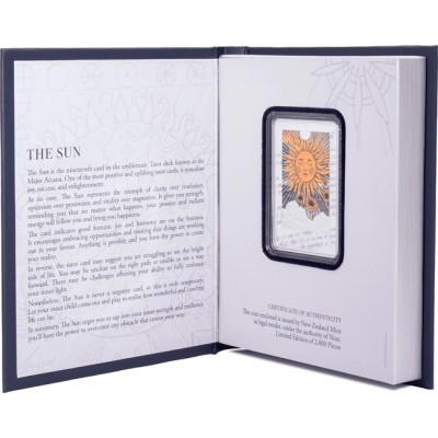 Tarot XIX: Päike - 1 Oz - hõbedast kollektsioonimünt