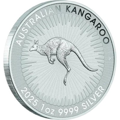 Kanguru (2025) - 1 Oz - investeerimishinnaga hõbemünt  (tarne 5.7.2025)