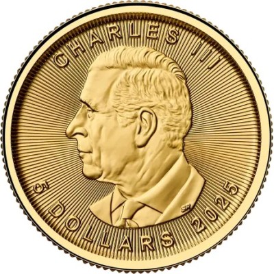 Maple Leaf (2025) - 1/10 Oz - kuldne investeerimismünt.