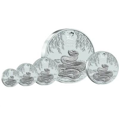 Lunar Snake (2025) - 1 Oz - Hõbedast investeerimismünt (2025)