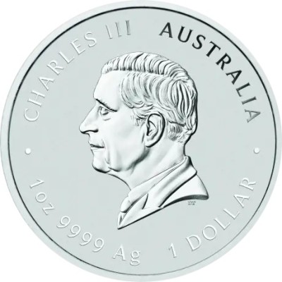 Lunar Snake (2025) - 1 Oz - Hõbedast investeerimismünt (2025)