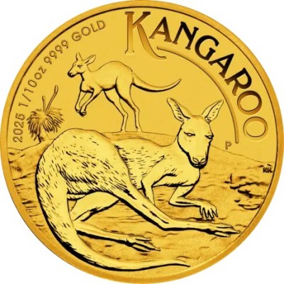 Kanguru (2025) - 1/10 Oz - kuldne investeerimismünt
