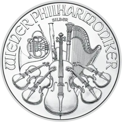 Wiener Philharmoniker (2025) - 1 Oz - hõbedast investeerimismünt