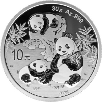 Panda (2025) - 30 g - hõbedast investeerimismünt