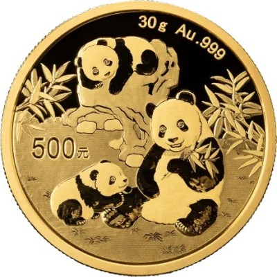 Panda (2025) - 30g - kuldne investeerimismünt