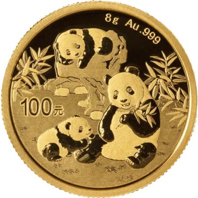 Panda (2025) - 8g - kuldne investeerimismünt