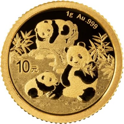 Panda (2025) - 1g - kuldne investeerimismünt