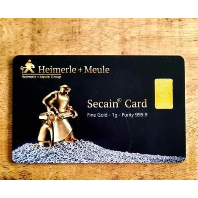 Heimerle + Meule - 1g - kuldne investeerimisplokk