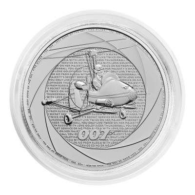 Six Decades of 007 (60´s) - James Bond - 1 Oz - hõbedast investeerimismünt