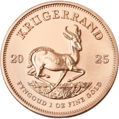 Krügerrand (2025) - 1 Oz - kuldne investeerimismünt