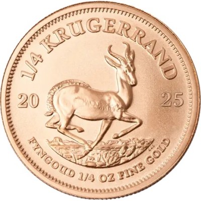 Krügerrand (2025) - 1/4 oz - kuldne investeerimismünt
