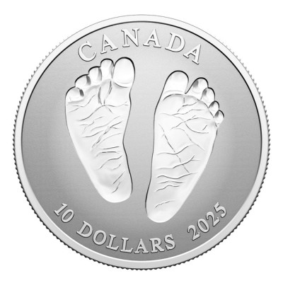 "Tere tulemast maailma" 2025 - 1/2 oz - hõbedast kinkemünt