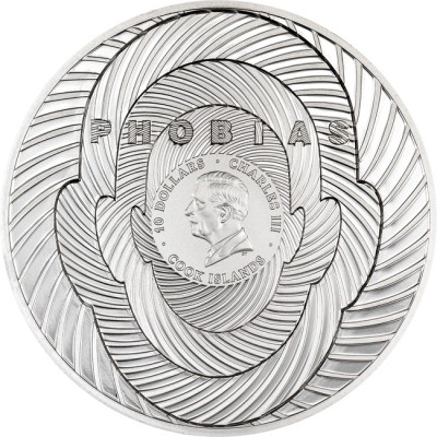 Arachnophobia - 2 Oz - Silver Proof Collector Coin