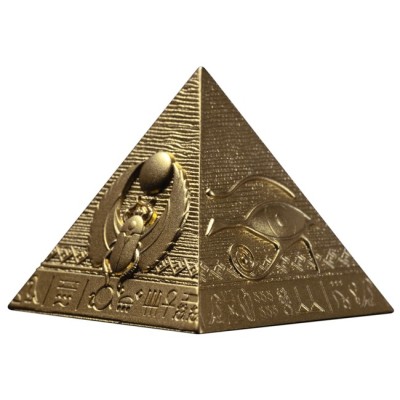 Giza püramiidid - 6 Oz - hõbedast prooflike kollektsioonimünt