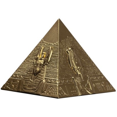 Giza püramiidid - 6 Oz - hõbedast prooflike kollektsioonimünt