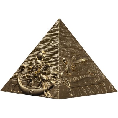 Giza püramiidid - 6 Oz - hõbedast prooflike kollektsioonimünt