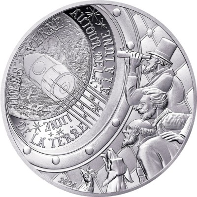 Jules Verne - 88,8g - proovikogumismüntide komplekt