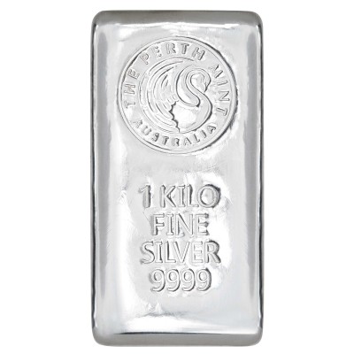 Perth Mint - 1 kg - investeerimishõbe - investeerimisplokid