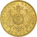 Saksa keisririigi 20 marka - 7,96 g - kuldne investeerimismünt