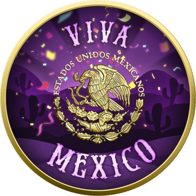 Mehhiko - Libertad 2024, Cinco de Mayo - hõbedast meenemünt