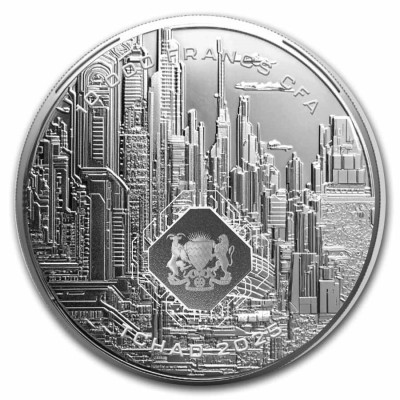 AI - Tehisintellekt 2025 - 1 Oz - Hõbedast investeerimismünt