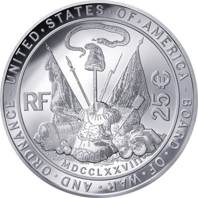 George Washington - 2 Oz - hõbedast kollektsioonimünt (tarne 15.5.2025)