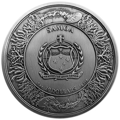 Atlantis - 5 Oz - hõbedast kollektsioonimünt
