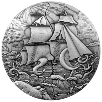 Atlantis - 5 Oz - hõbedast kollektsioonimünt