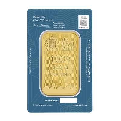 Britannia - 100g - kuld investeerimispullid