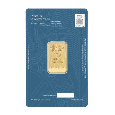 Britannia - 10g - kuld investeerimispullid