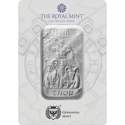 Norse Gods - Thor - 1 Oz - investeerimishõbe