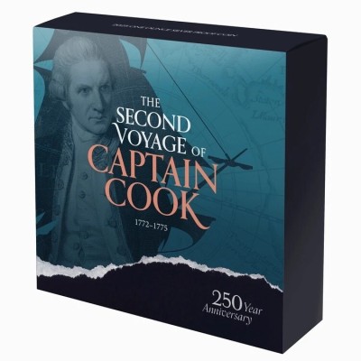 Kapten Cook - Teine reis - 1 oz - hõbedast meenemünt