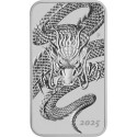 Dragon Rectangular (2025) - 1 Oz - Hõbedast investeerimismünt (2025)