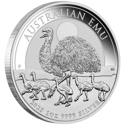 Austraalia emu (2025) - 1 Oz - Hõbemünt investeerimiseks