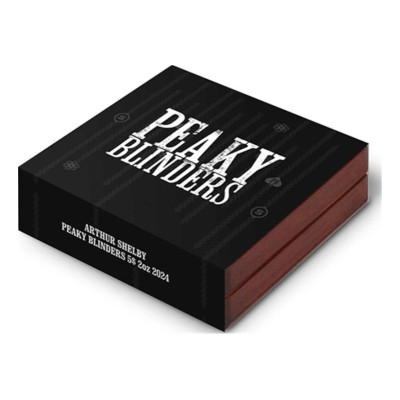 Peaky Blinders - Arthur Shelby - 2 Oz - hõbedast kollektsioonimünt