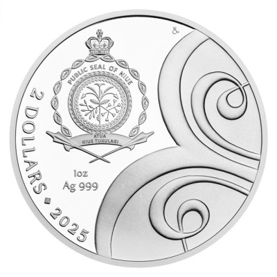 Quatrefoil (2025) - 1 Oz - hõbedast meenemünt (tarne 10.7.2025)