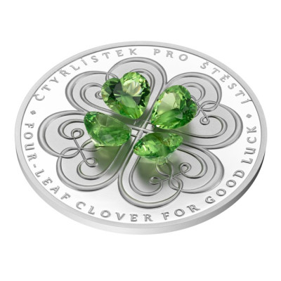 Quatrefoil (2025) - 1 Oz - hõbedast meenemünt (tarne 10.7.2025)