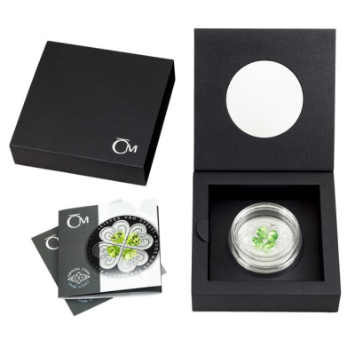 Quatrefoil (2025) - 1 Oz - hõbedast meenemünt (tarne 10.7.2025)