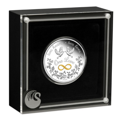 "One Love" 2025 - 1 Oz - Hõbemünt