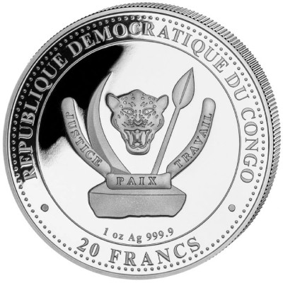 Carnotaurus (Prehistoric Life) 2025 - 1 Oz - Hõbedast investeerimismünt